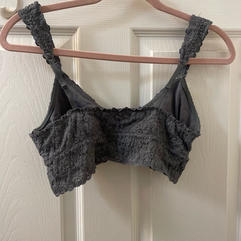 Aerie Gray Lace Bra - Picture 3 of 5